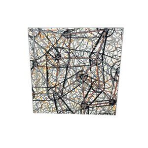 Abstract Geometric Painting On Canvas By Trevor Williamson